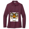 Ladies Silk Touch™ Long Sleeve Polo Thumbnail