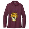 Ladies Silk Touch™ Long Sleeve Polo Thumbnail