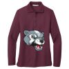 Ladies Silk Touch™ Long Sleeve Polo Thumbnail