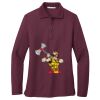 Ladies Silk Touch™ Long Sleeve Polo Thumbnail