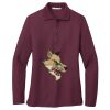 Ladies Silk Touch™ Long Sleeve Polo Thumbnail