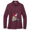 Ladies Silk Touch™ Long Sleeve Polo Thumbnail