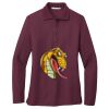 Ladies Silk Touch™ Long Sleeve Polo Thumbnail