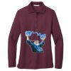 Ladies Silk Touch™ Long Sleeve Polo Thumbnail