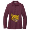 Ladies Silk Touch™ Long Sleeve Polo Thumbnail