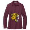 Ladies Silk Touch™ Long Sleeve Polo Thumbnail