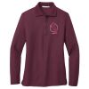 Ladies Silk Touch™ Long Sleeve Polo Thumbnail