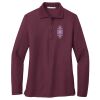 Ladies Silk Touch™ Long Sleeve Polo Thumbnail