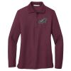 Ladies Silk Touch™ Long Sleeve Polo Thumbnail