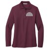 Ladies Silk Touch™ Long Sleeve Polo Thumbnail