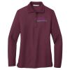 Ladies Silk Touch™ Long Sleeve Polo Thumbnail