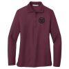 Ladies Silk Touch™ Long Sleeve Polo Thumbnail