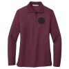Ladies Silk Touch™ Long Sleeve Polo Thumbnail