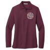 Ladies Silk Touch™ Long Sleeve Polo Thumbnail
