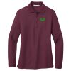 Ladies Silk Touch™ Long Sleeve Polo Thumbnail