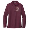 Ladies Silk Touch™ Long Sleeve Polo Thumbnail