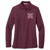 Ladies Silk Touch™ Long Sleeve Polo Thumbnail