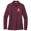 Ladies Silk Touch™ Long Sleeve Polo Thumbnail