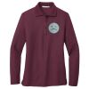 Ladies Silk Touch™ Long Sleeve Polo Thumbnail