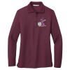 Ladies Silk Touch™ Long Sleeve Polo Thumbnail