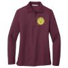 Ladies Silk Touch™ Long Sleeve Polo Thumbnail