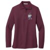Ladies Silk Touch™ Long Sleeve Polo Thumbnail