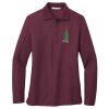 Ladies Silk Touch™ Long Sleeve Polo Thumbnail
