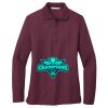 Ladies Silk Touch™ Long Sleeve Polo Thumbnail