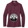 Ladies Silk Touch™ Long Sleeve Polo Thumbnail