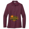 Ladies Silk Touch™ Long Sleeve Polo Thumbnail