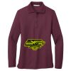 Ladies Silk Touch™ Long Sleeve Polo Thumbnail