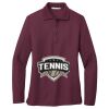 Ladies Silk Touch™ Long Sleeve Polo Thumbnail