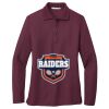 Ladies Silk Touch™ Long Sleeve Polo Thumbnail
