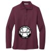 Ladies Silk Touch™ Long Sleeve Polo Thumbnail