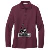 Ladies Silk Touch™ Long Sleeve Polo Thumbnail