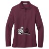 Ladies Silk Touch™ Long Sleeve Polo Thumbnail