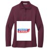 Ladies Silk Touch™ Long Sleeve Polo Thumbnail