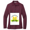 Ladies Silk Touch™ Long Sleeve Polo Thumbnail