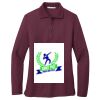 Ladies Silk Touch™ Long Sleeve Polo Thumbnail