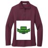 Ladies Silk Touch™ Long Sleeve Polo Thumbnail