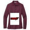 Ladies Silk Touch™ Long Sleeve Polo Thumbnail