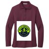 Ladies Silk Touch™ Long Sleeve Polo Thumbnail