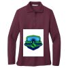 Ladies Silk Touch™ Long Sleeve Polo Thumbnail