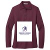Ladies Silk Touch™ Long Sleeve Polo Thumbnail