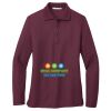 Ladies Silk Touch™ Long Sleeve Polo Thumbnail