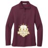 Ladies Silk Touch™ Long Sleeve Polo Thumbnail