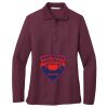 Ladies Silk Touch™ Long Sleeve Polo Thumbnail