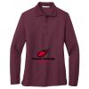 Ladies Silk Touch™ Long Sleeve Polo Thumbnail