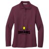 Ladies Silk Touch™ Long Sleeve Polo Thumbnail