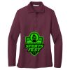 Ladies Silk Touch™ Long Sleeve Polo Thumbnail